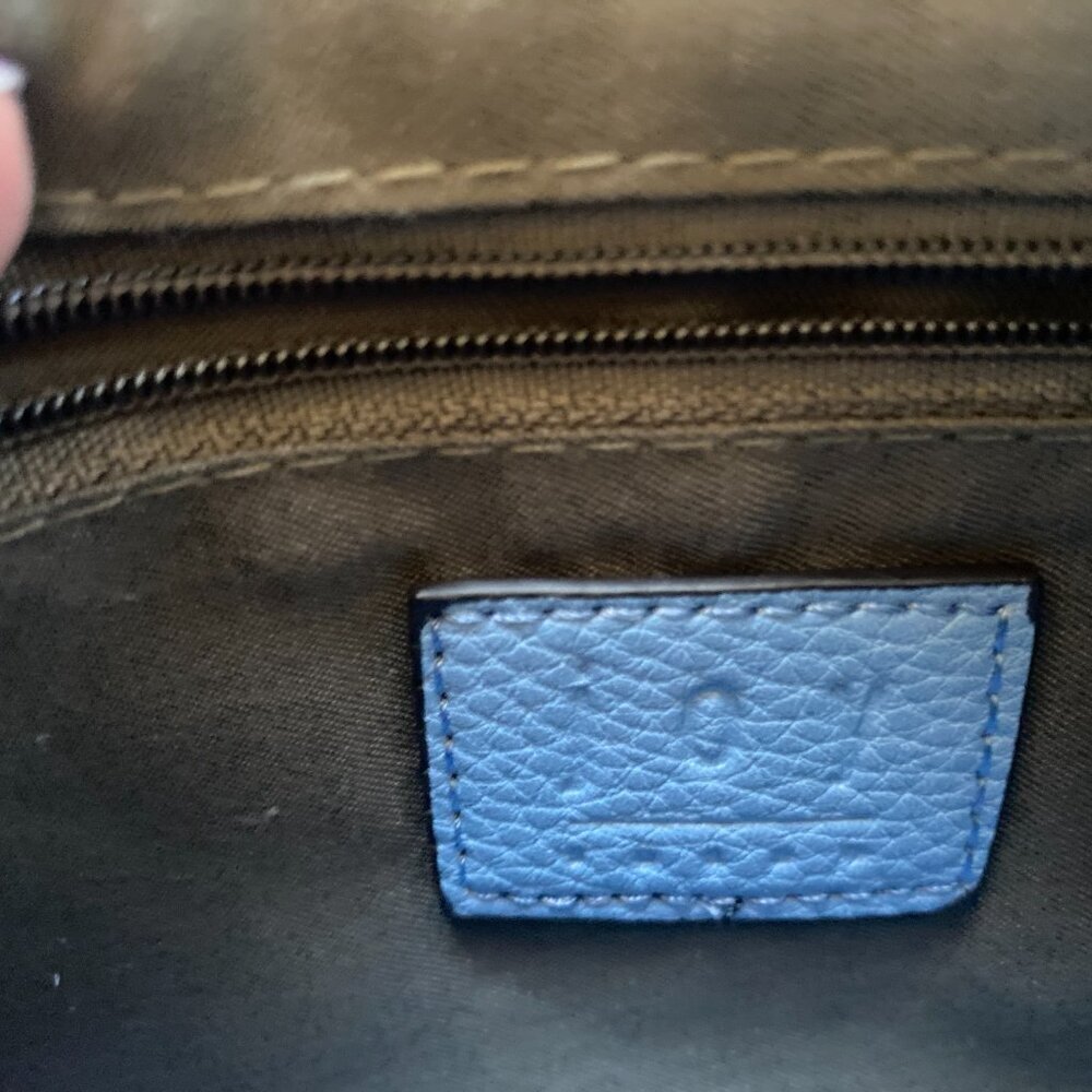 JOY Susan blue wristlet purse - Picture 5 of 6